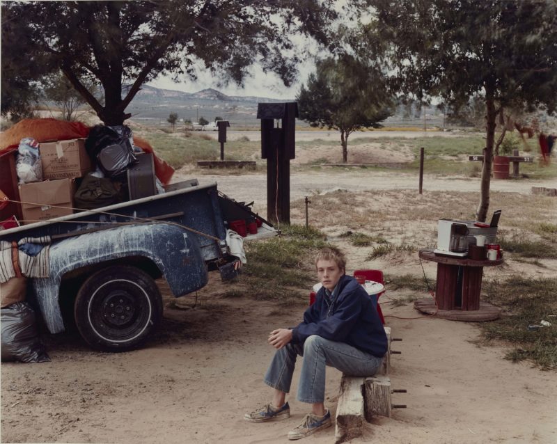 Joel Sternfeld - American Prospects, Red Rock State Campground (Boy), Gallup, New Mexico, September 1982