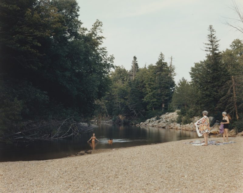 Joel Sternfeld - American Prospects, Swift River, White Mountain National Forest, New Hampshire July 1980