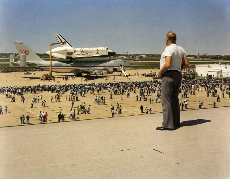 Joel Sternfeld - American Prospects, The Space Shuttle Columbia Lands at Kelly Air Force Base, San Antonio, Texas, March 1979