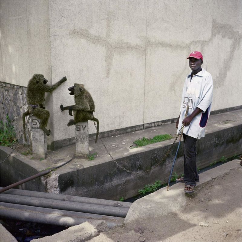 Pieter Hugo - Mora, Ajasco and handler, Lagos, Nigeria 2007