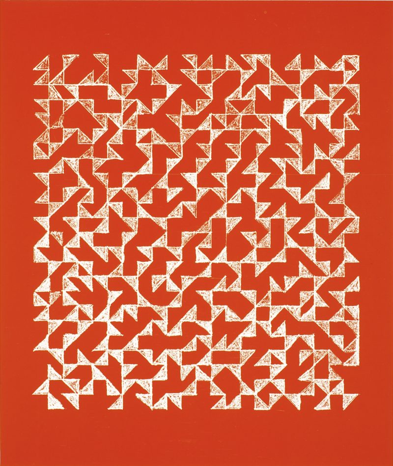 Anni Albers - Double Impression II, 1978, Photo-offset, 27.94 x 22.86 cm, Edition of 50