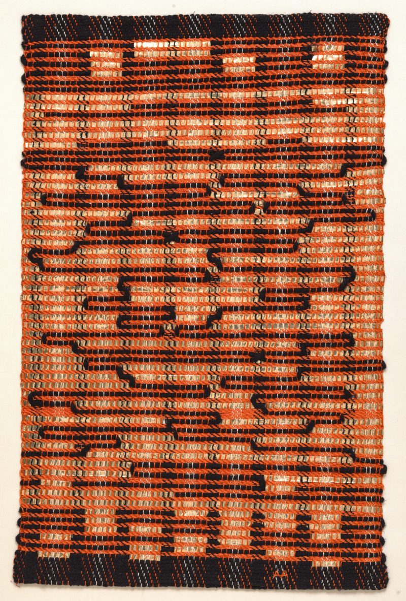 Anni Albers - From the East, 1963, Cotton and plastic, 63.5 x 41.4 cm