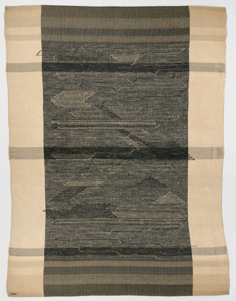 Anni Albers - Monte Alban, 1936, Silk, linen, wool, 146 x 112 cm