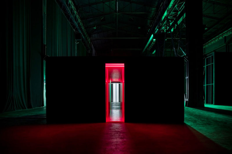 Lucio Fontana - Ambienti/Environments, installation view at Pirelli HangarBicocca, Milan, 2017. Photo Agostino Osio