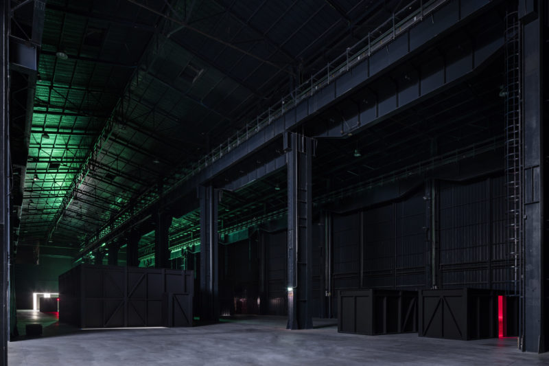 Lucio Fontana - Ambienti/Environments, installation view at Pirelli HangarBicocca, Milan, 2017. Photo Agostino Osio