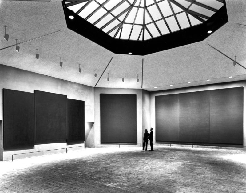 Mark Rothko – Rothko Chapel interior, 1971, Hickey-Robertson
