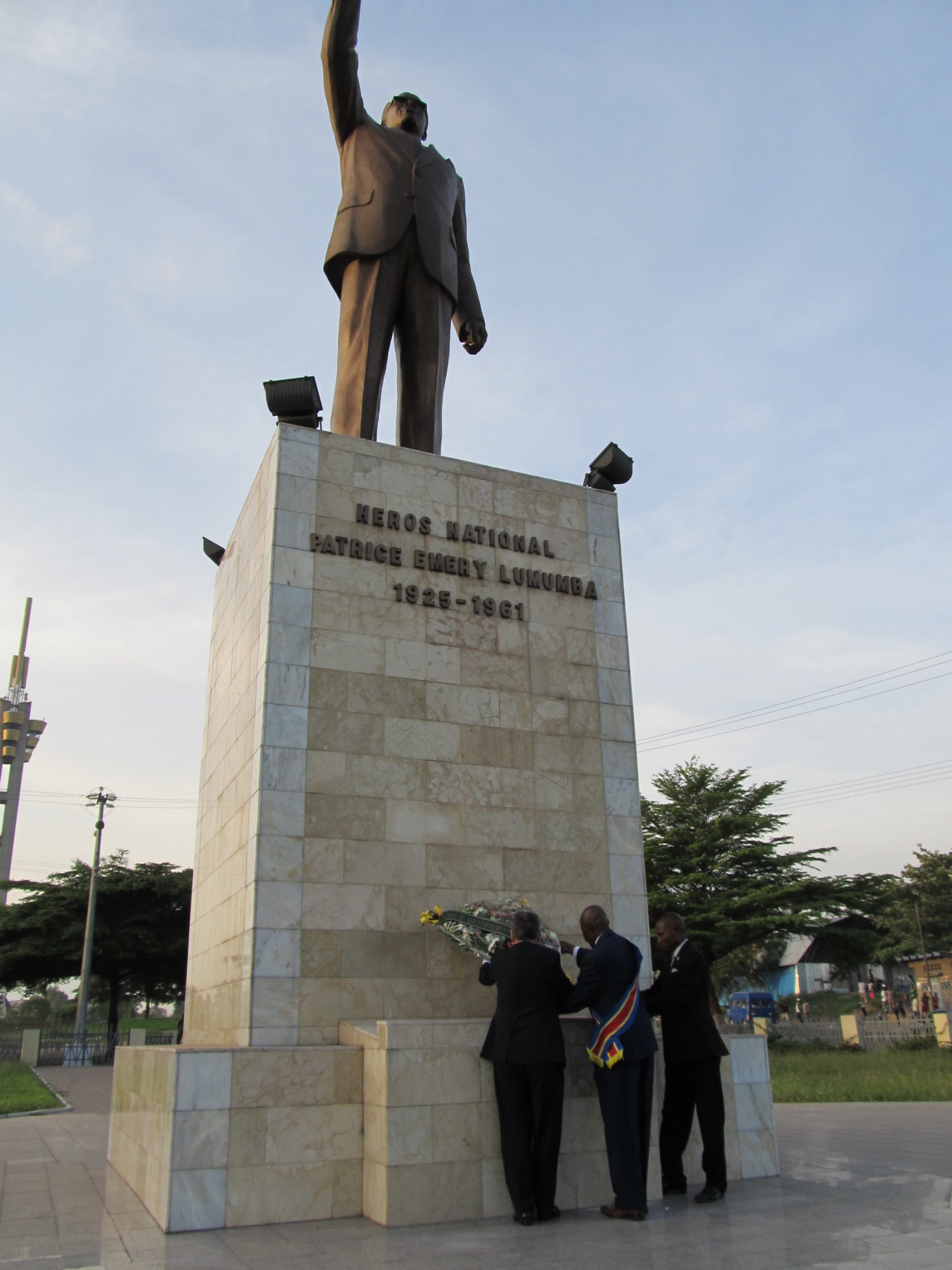 Patrice Lumumba Monument - Bronze, 3.65m tall, Kinshasa, Democratic Republic of Congo