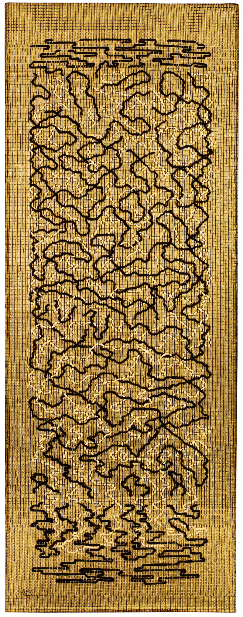 Anni Albers - Epitaph, 1968, pictorial weaving, 149,8 x 58,4 cm