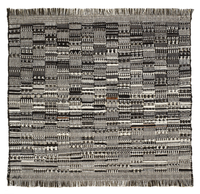 Anni Albers - Open Letter, 1958, cotton, 57.8 x 60 cm