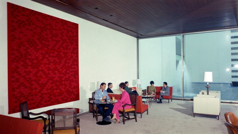 Anni Albers - Wallhanging Camino Real in the Lobby Bar at Camino Real Hotel, 1968