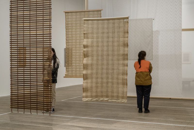 Anni Albers installation view at the Tate Modern, 2018-2019