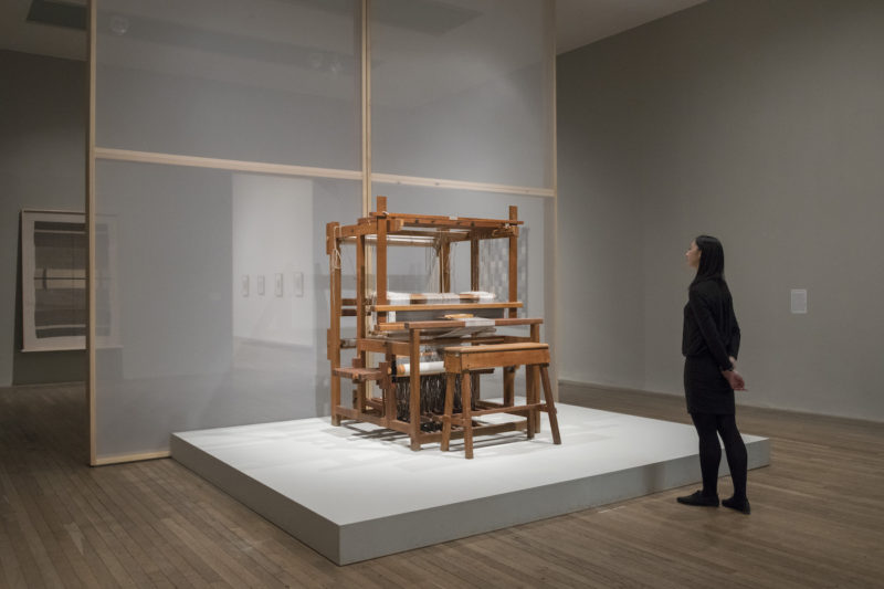 Anni Albers installation view at the Tate Modern, 2018-2019