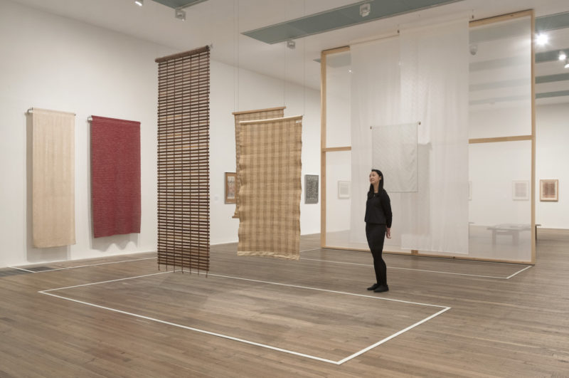 Anni Albers installation view at the Tate Modern, 2018-2019