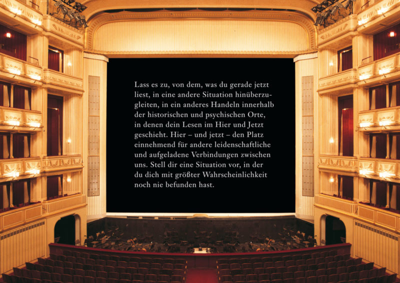 Cerith Wyn Evans - Eiserner Vorhang (Safety Curtain), 2011-2012, Vienna State Opera, Vienna, Austria