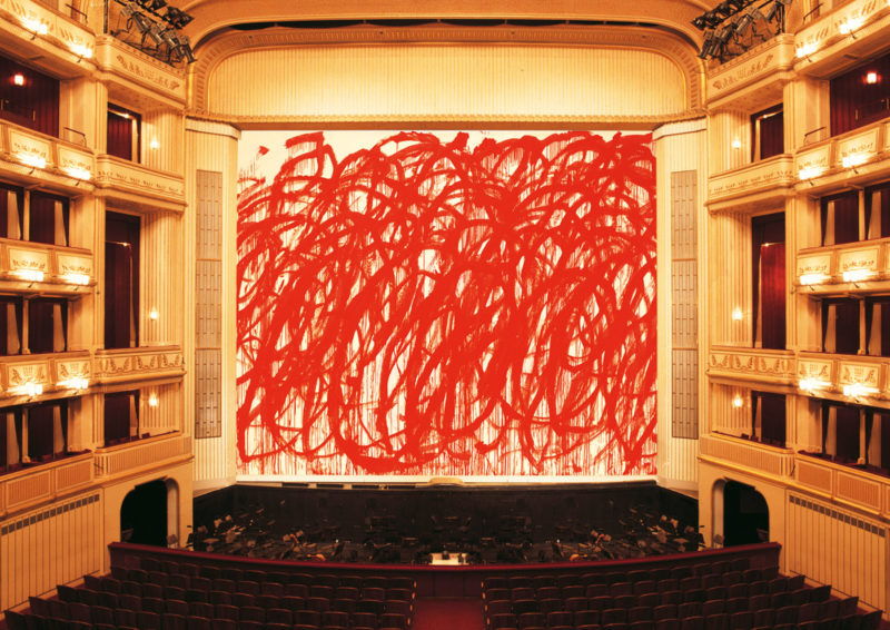 Cy Twombly - Bacchus, 2010-11, Vienna State Opera, Vienna, Austria