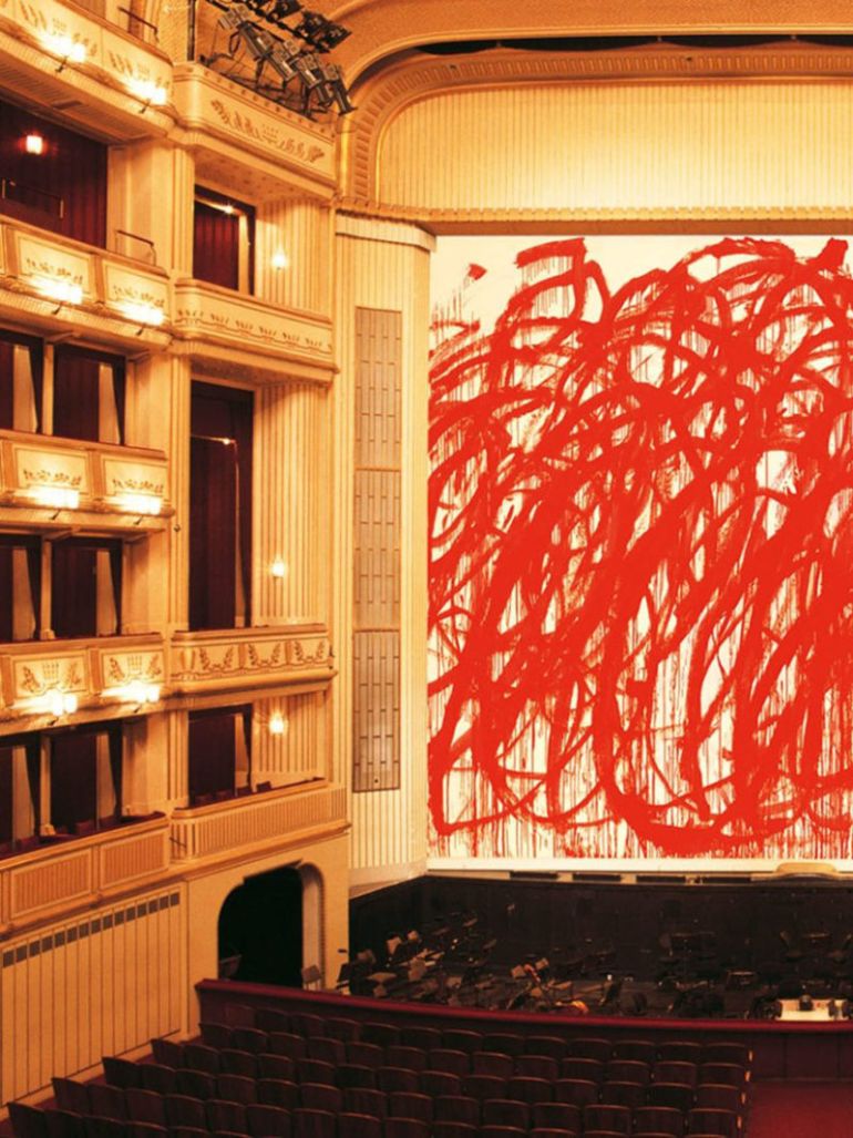 What makes Vienna Opera's Safety Curtain unique?