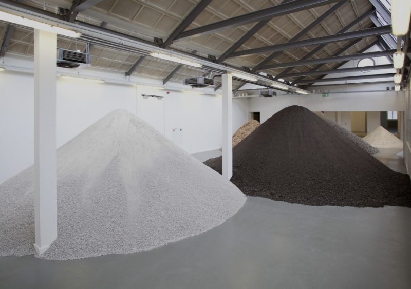 Lara Almarcegui - Installation view at TENT Rotterdam, Netherlands, 2011