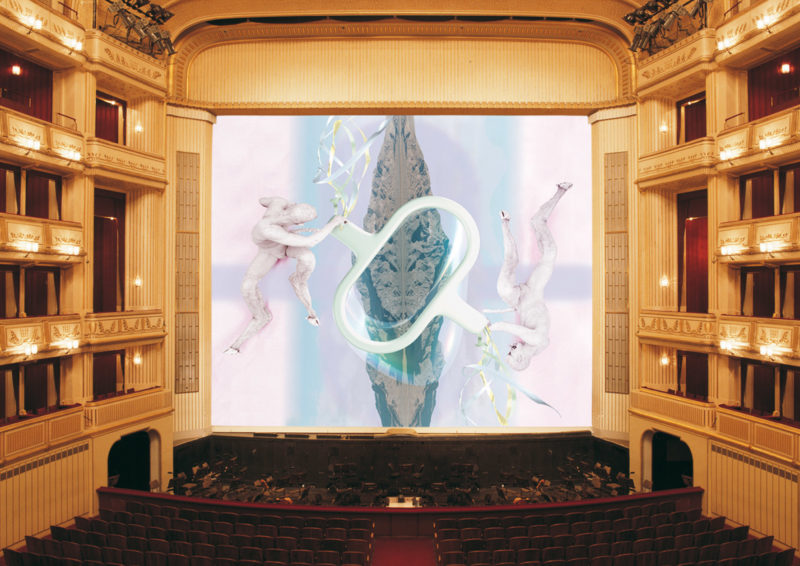 Matthew Barney - Eiserner Vorhang (Safety Curtain), 2000-2001, Vienna State Opera, Vienna, Austria 1
