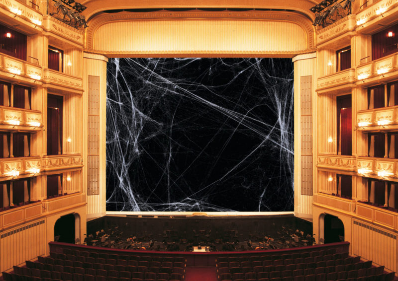 Rosemarie Trockel - Eiserner Vorhang (Safety Curtain), 2008-2009, Vienna State Opera, Vienna, Austria 1