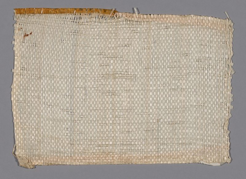 Otti Berger - Sample (Furnishing Fabric), 1919–1933, Cellophane, plain weave, 35.5 x 45.8 cm (14 x 18 in.), artic.edu