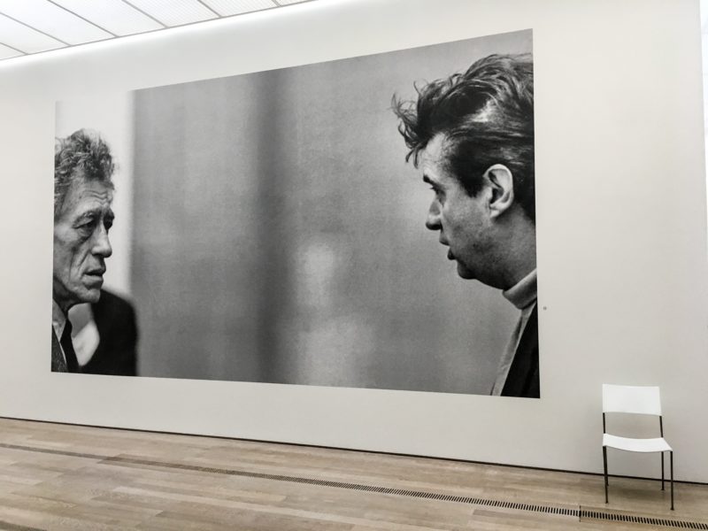 Alberto Giacometti and Francis Bacon, 1965