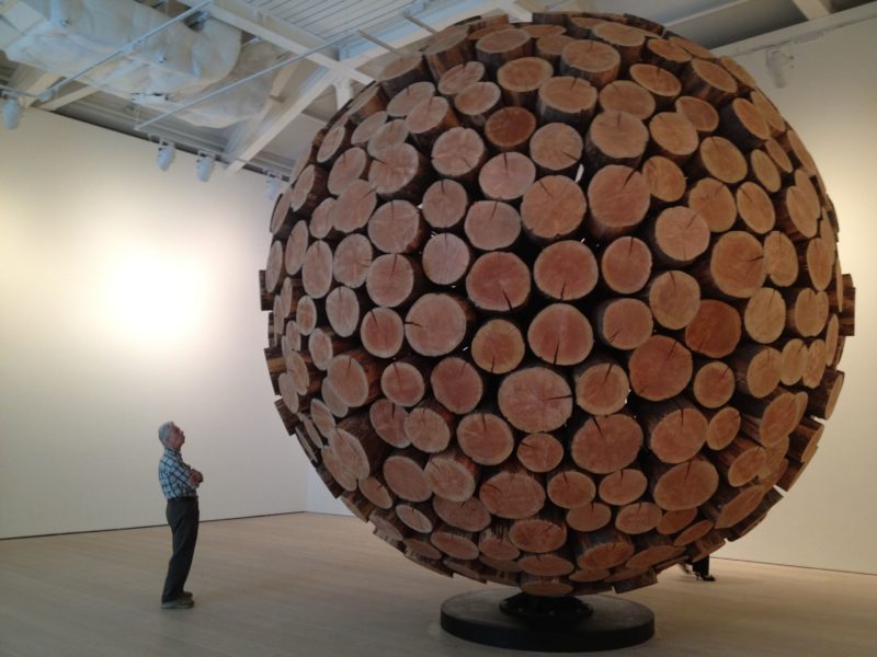 Jaehyo Lee - 0121-1110=107041, 520 x 520 x 520 cm, wood, Korean Eye, Saatchi, 2012