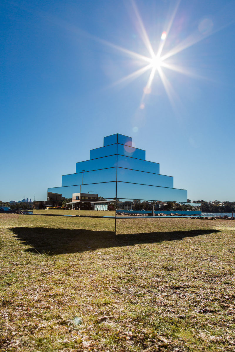 Shirin Abedinirad - Mirrored Ziggurat