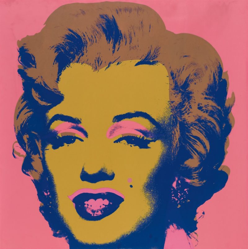 Why did Andy Warhol paint Marilyn Monroe?