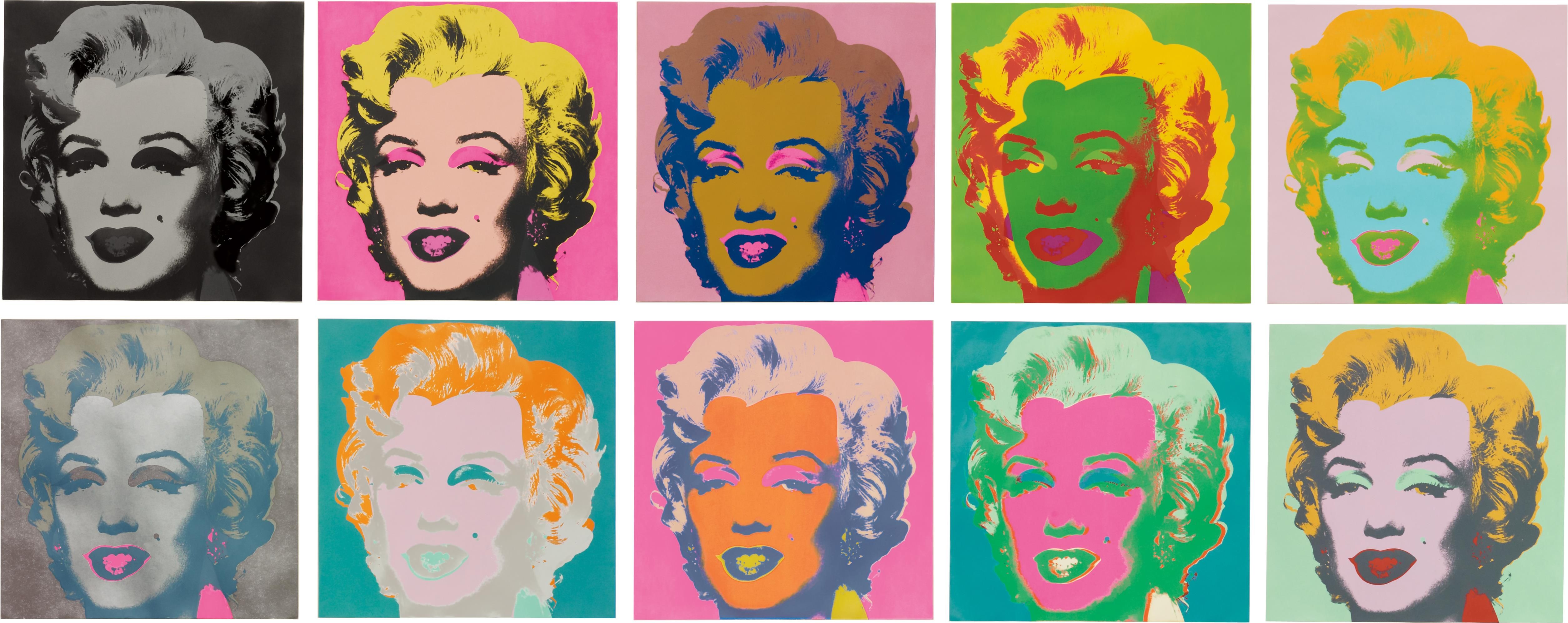 Maryline Monroe Andy Warhol Histoire Des Arts Aperçu Historique