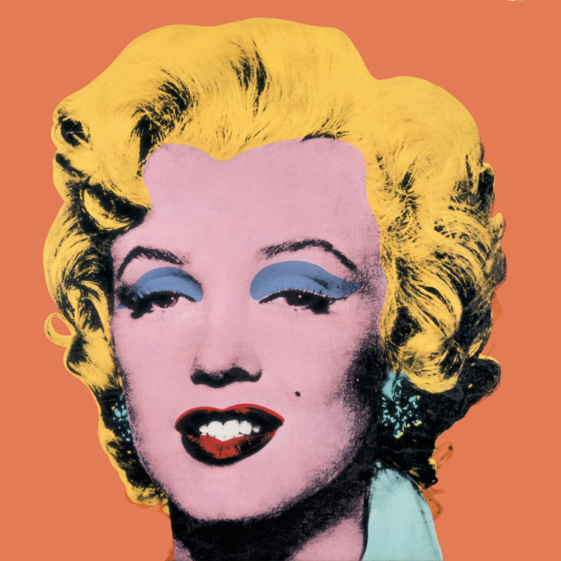 Andy Warhol - Orange Marilyn, 1964