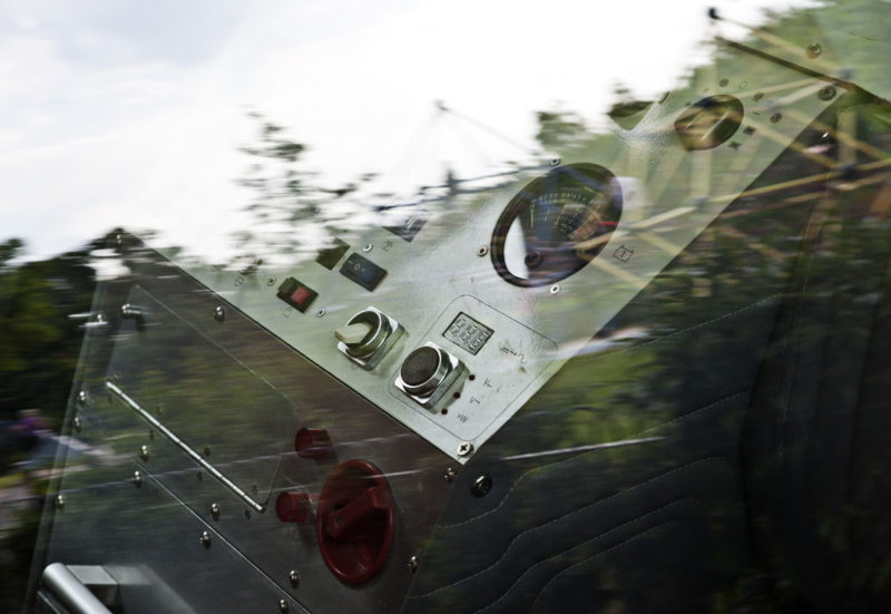 Close-up of Interior of cabin of SEFT-1 Abandoned Railways Exploration Probe by Ivan Puig and Andres Padilla Domene