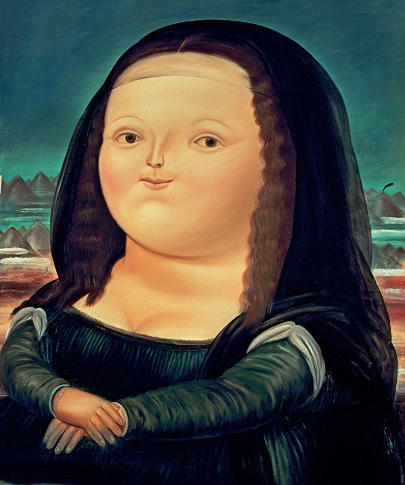 Fernando Botero - Mona Lisa, 1978, 183 x 166 cm