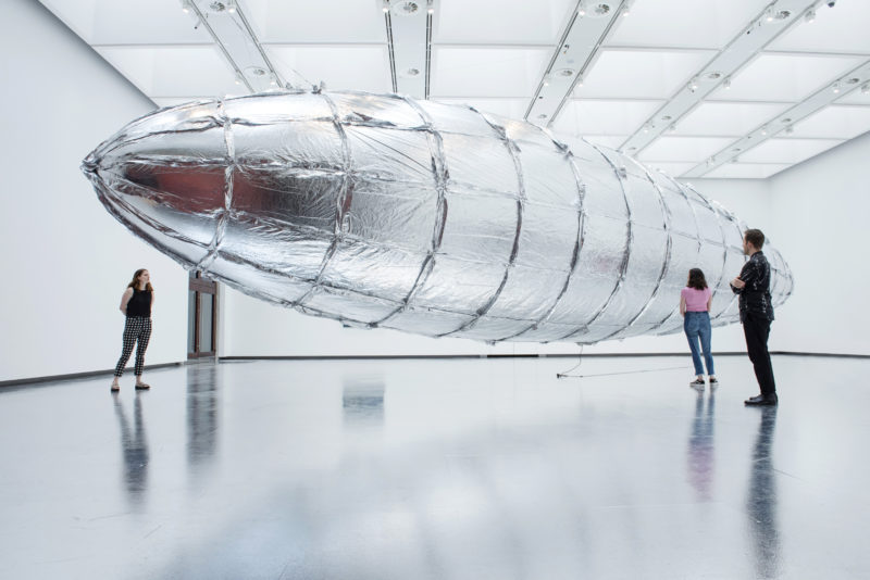 Lee Bul - Willing To Be Vulnerable, 2015–2016, installation view of Crashing” at Hayward Gallery, Southbank Centre, London, 2018, photo Linda Nylind