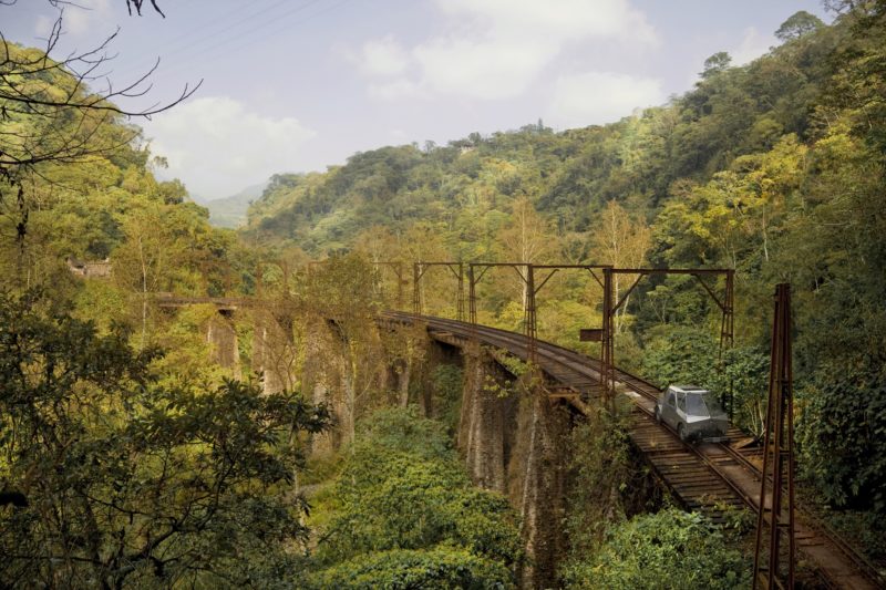 SEFT-1 Abandoned Railways Exploration Probe by Ivan Puig and Andres Padilla Domene, over Metlac Bridge (Puente de Metlac), 2011