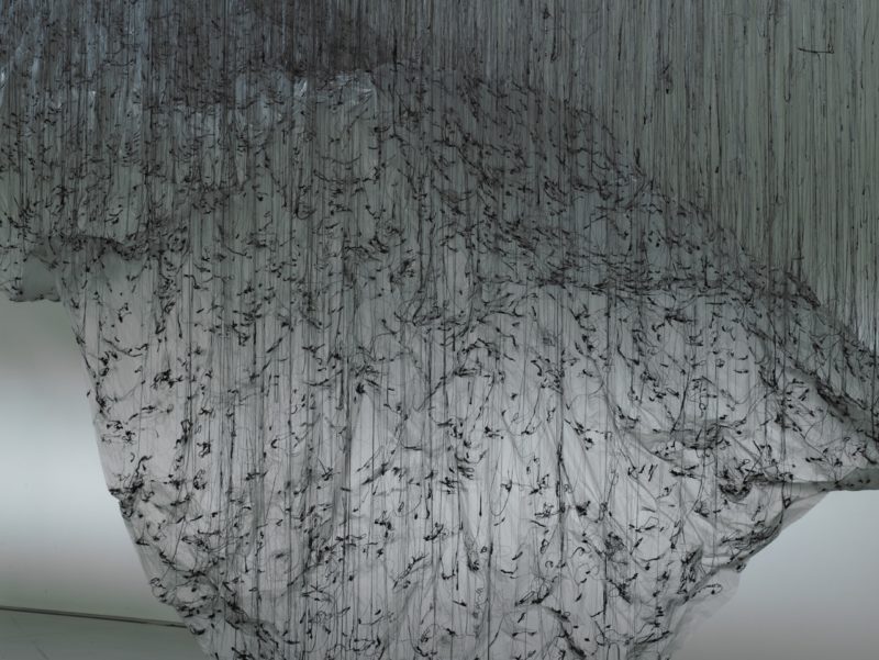 Yasuaki Onishi - Reverse of Volume ACAC, 2009, 593 x 360 x 2000 cm, glue, plastic sheet, other, Aomori Contemporary Art Centre, Aomori, Japan