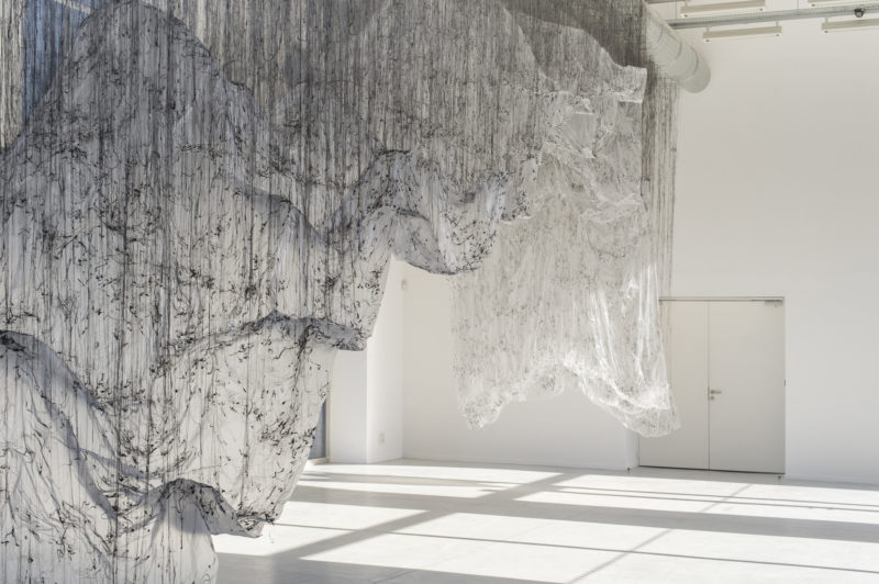 Yasuaki Onishi - Reverse of Volume FC, 2015, glue, plastic sheet, other, Frac Centre, Orleans, France, 2015