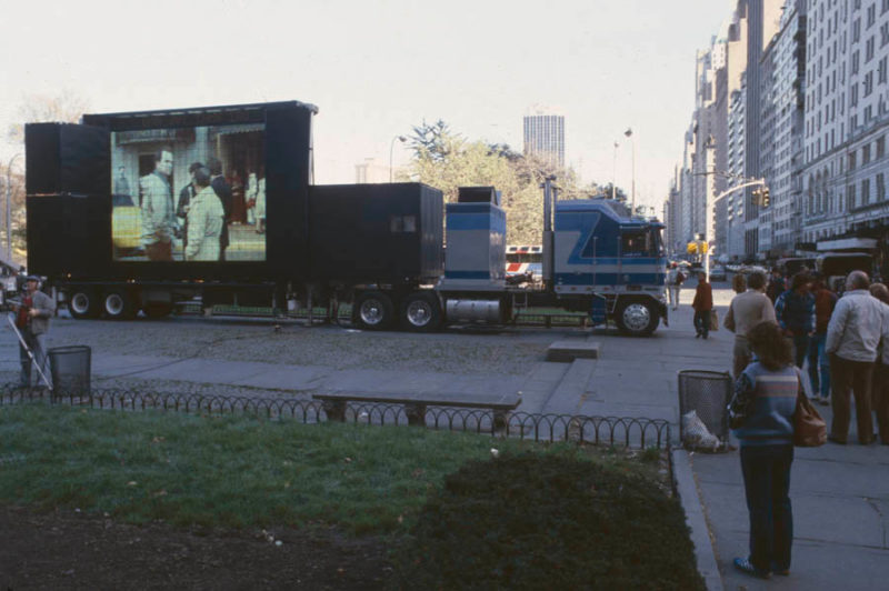 Jenny Holzer - Sign on a Truck, Nov 3-5, 1984 at Grand Army Plaza, New York