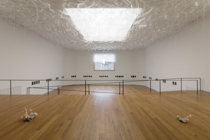 Philippe Parreno - Speech Bubbles (Transparent), A Time Coloured Space, Serralves Museum of Contemporary Art, Fundação de Serralves, Porto, 2017 Photo Andrea Rossetti 1