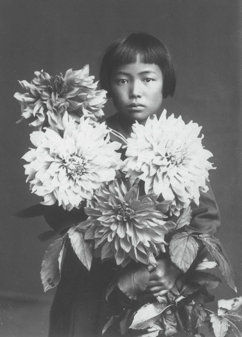 Yayoi Kusama at the age of ten, 1939