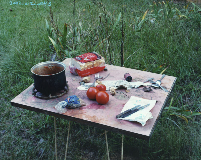 Alec Soth - Broken Manual, Somewhere to disappear, Sidney’s Tomatoes, Nubbin Creek, Alabama