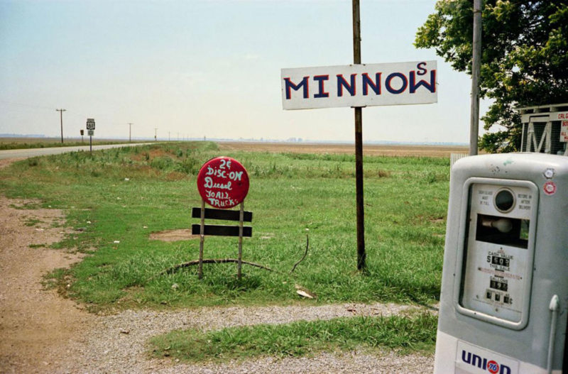 William Eggleston - Untitled (Minnows sign), 1971-1974, from Los Alamos