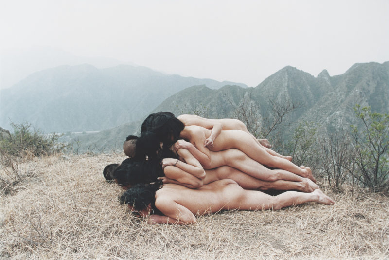 Zhang Huan - To Add a Meter to an Anonymous Mountain, 1995, chromogenic print, 114.3 x 165.7 cm. (45 x 65 1:4 in.), edition 15