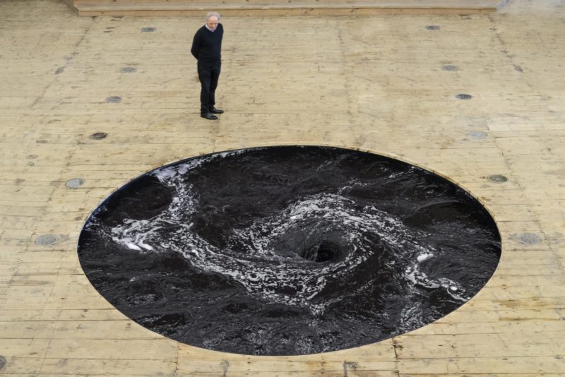 Anish Kapoor - Descension, 2014, Galleria Continua, San Gimignano, Italy, 2015