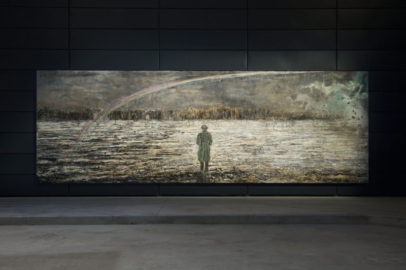Anselm Kiefer - Die Deutsche Heilslinie 2012-2013, oil, emulsion, acrylic, sealing wax, electrolysis sediment on canvas 380 × 1100 cm