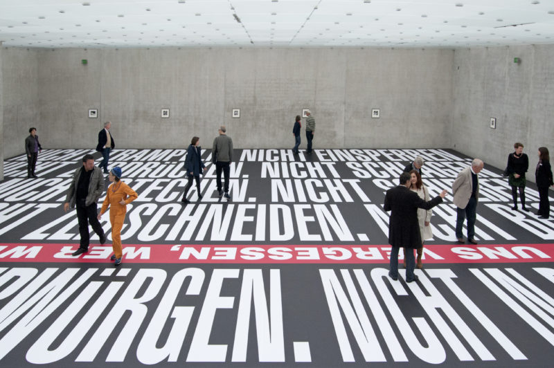 Barbara Kruger at Kunsthaus Bregenz, 2014