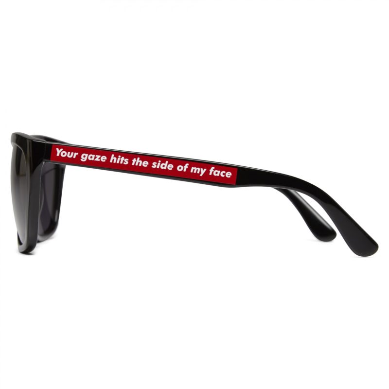 Barbara Kruger - black Sunglasses by Freeway Eyewear