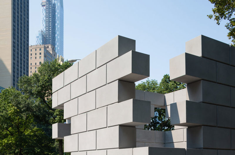 Iran do Espírito Santo – Playground, concrete, 411,5 x 411,5 x 411,5 cm (162 x 162 x 162 in), Doris C. Freedman Plaza, New York, 2013-2014