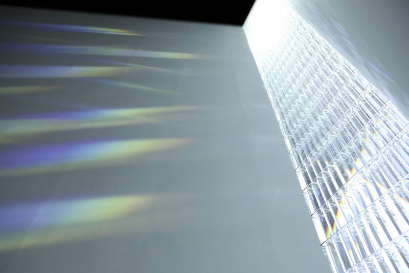 Tokujin Yoshioka - Rainbow Church crystals close-up