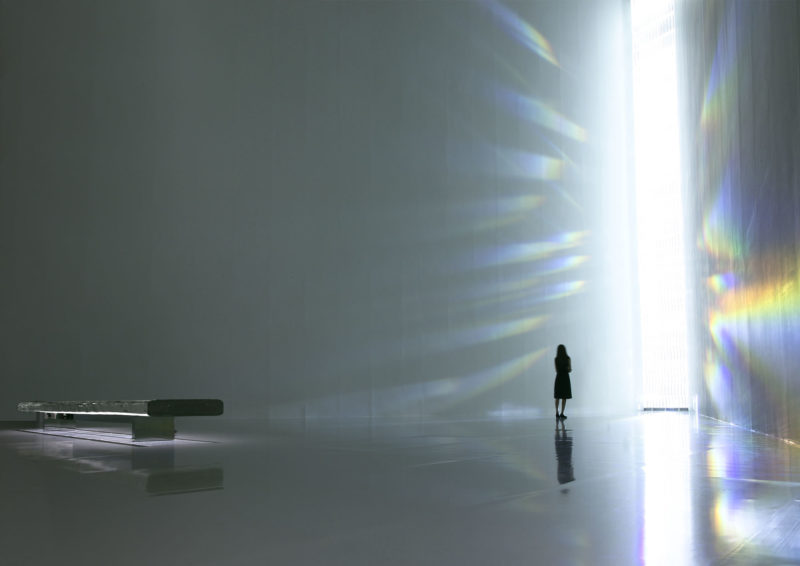 Tokujin Yoshioka - Rainbow Church installation view