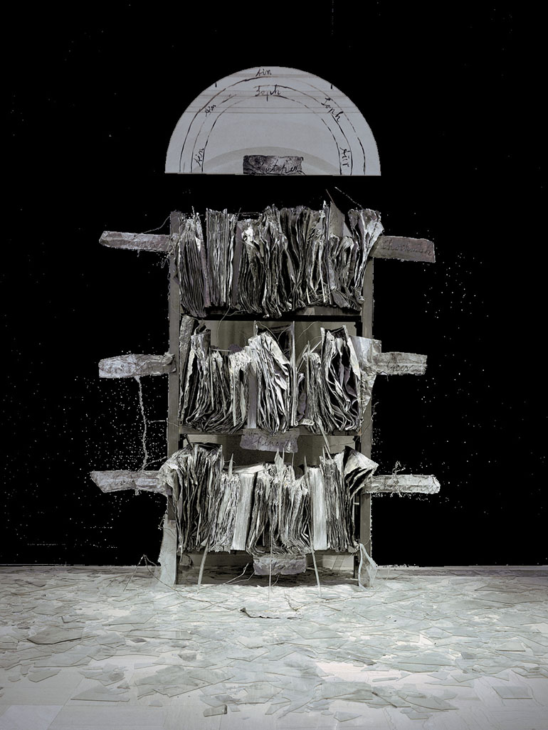 Anselm Kiefer's Breaking of the vessels refers to..?